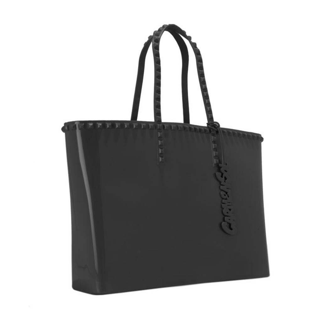 Black large Carmen Sol large tote